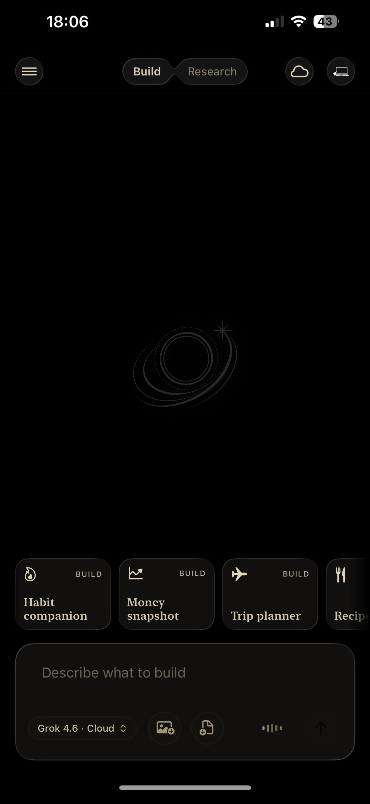 VALCRAN OS iOS interface